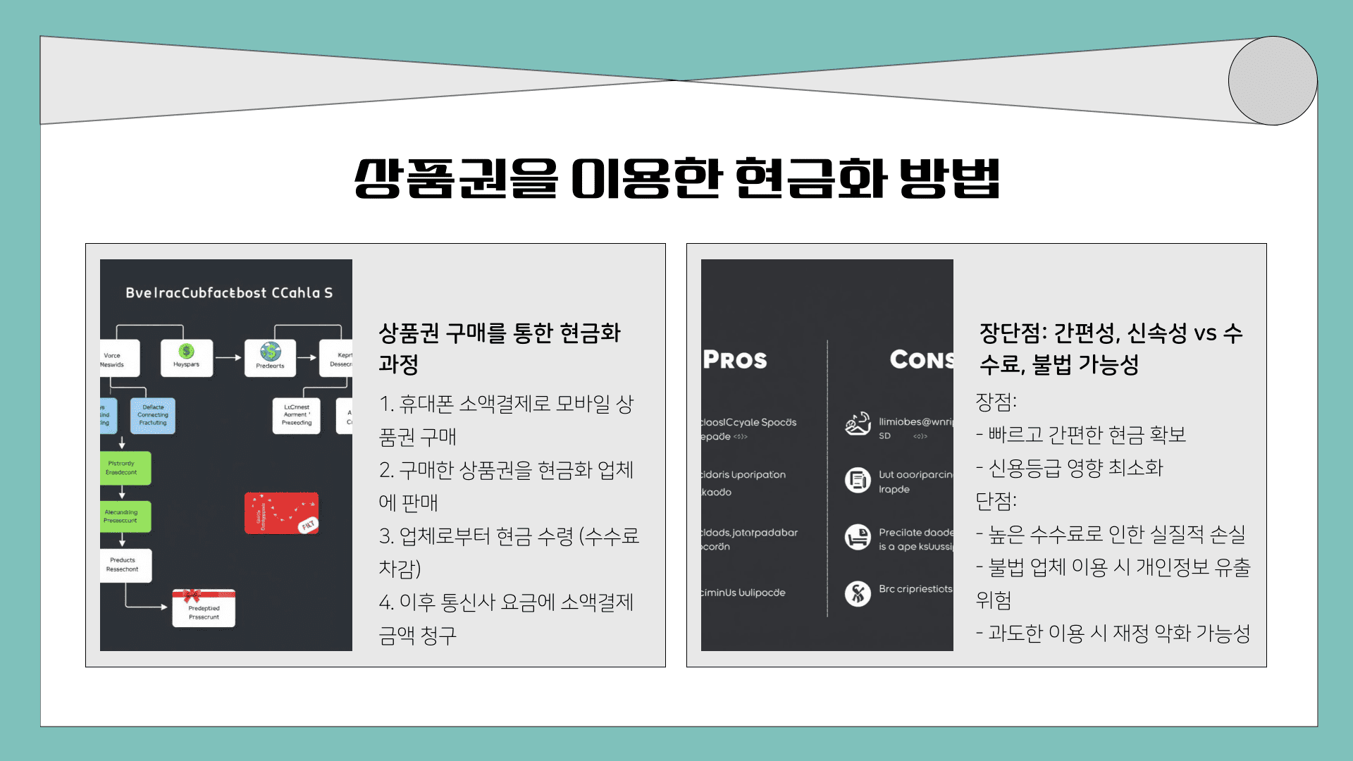 소액결제 현금화 상품권을 이용한 방법