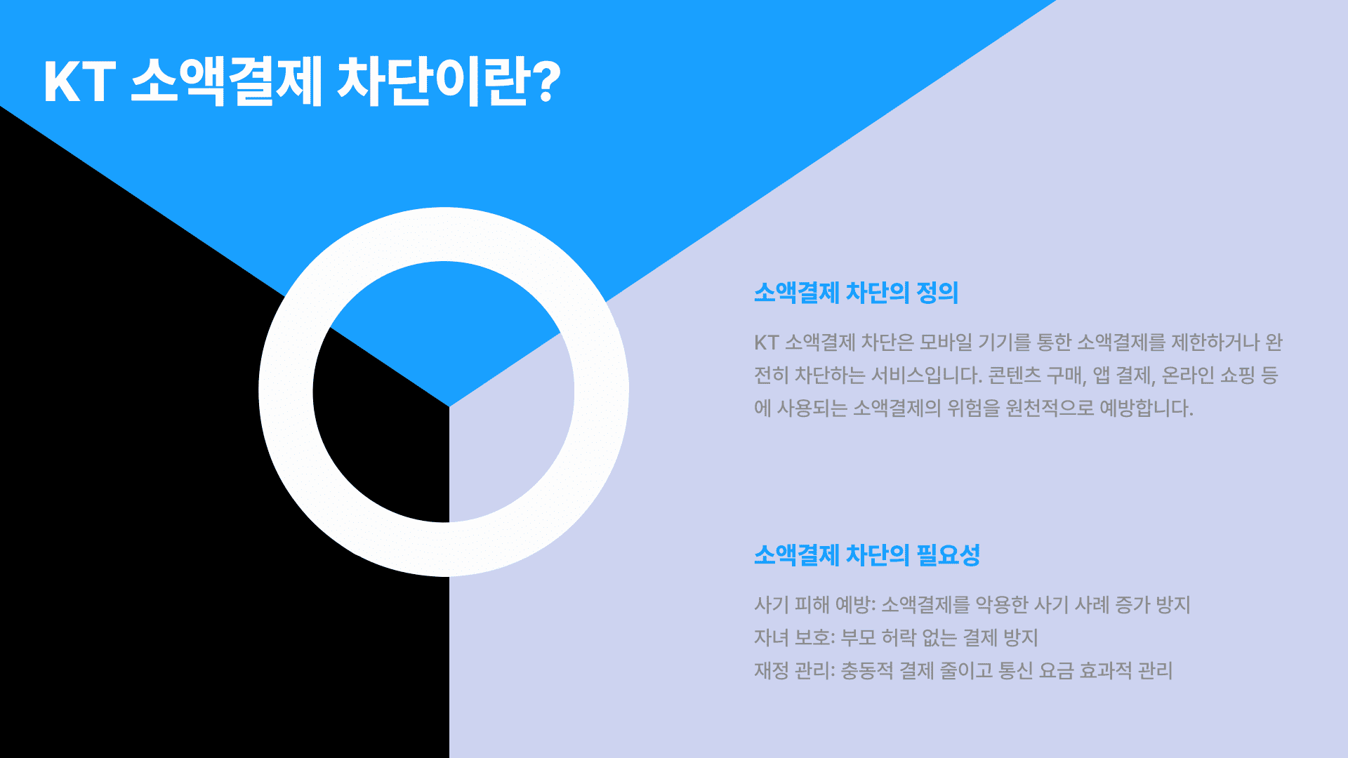 kt 소액결제 차단